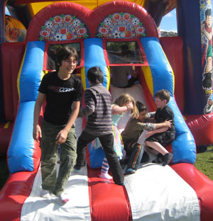 bouncy slide